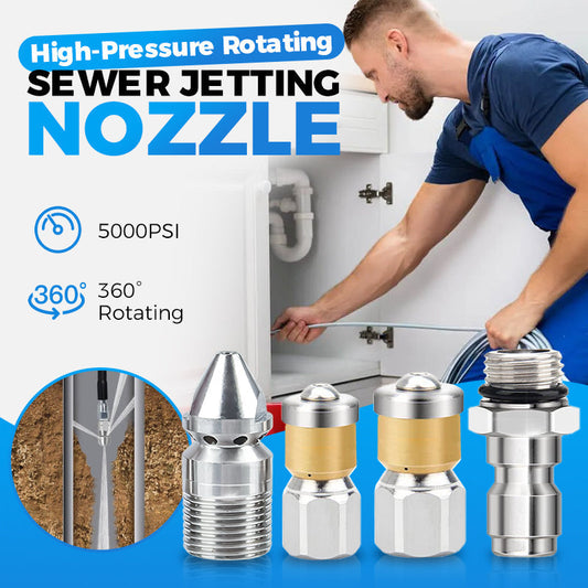 🔥2025 ny het försäljning🔥Högtrycks roterande avloppsmunstycke