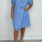 【L-4XL】✨2025 Ny tunika med knäppning Plus Size