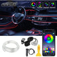✨ 50% RABATT! ✨ LED-stämningsbelysning för Bilens Interiör – Ultratunn Ljusslinga för Instrumentbräda & Bildörrar (USB) 🚗💡