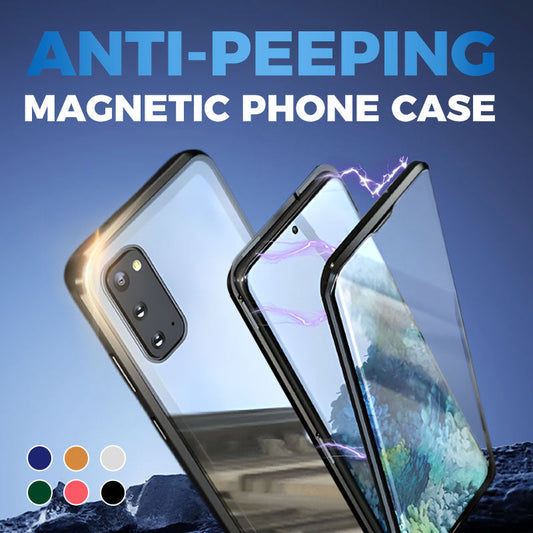 Anti-peeping magnetiskt mobilskal för Samsung S21-25-serien