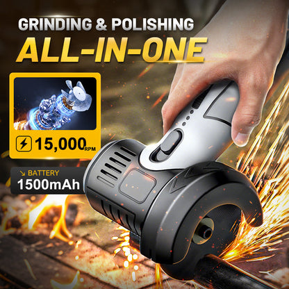 ⚙️ 12V mini-vinkelslip med kapskiva – kompakt, kraftfull & perfekt för precisionsarbete 🛠️