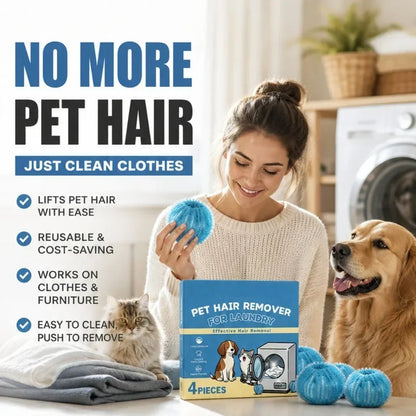 🔥🐾 50 % RABATT NU! 🧺 Återanvändbara Tvättbollar för Djurhår – Fångar Hund- & Katthår i Tvättmaskinen & Hjälper till att Hålla Tvätten Renare ✨