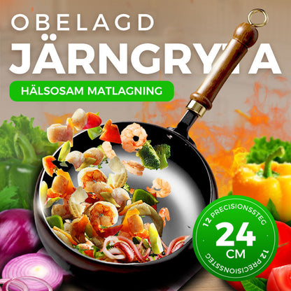 🔥Professionell okastrerad järngryta – 50 % rabatt idag! ⏳