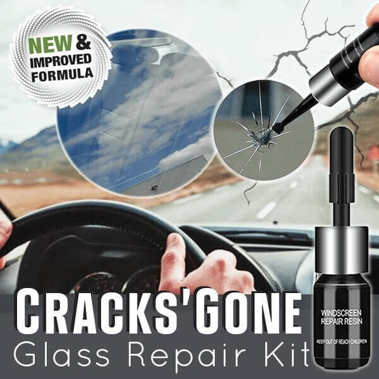 🔥Köp 1 få 1 gratis🔥🔧reparationssats för sprickfritt glas💪