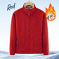🎅Julförförsäljning🎁Herrjacka i dubbelvävd fleece (50 % rabatt)