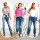Passar alla kroppstyper 👖 Högelastiska jeans med magkontroll