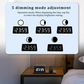⚡🔋 -50%! 🕐 Trådlös Snabbladdningsstation 7-i-1 med Klocka – 15W Laddning, Flera Enheter & Adaptiv Belysning