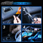 ✨ 50% RABATT! ✨ LED-stämningsbelysning för Bilens Interiör – Ultratunn Ljusslinga för Instrumentbräda & Bildörrar (USB) 🚗💡