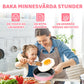 👧🏻 55% REA NU! 🎁 Mini-Köksleksak 22-delars Set - Äkta Ljud & Belysning, Perfekt Present för Barns Kreativa Lek 🍳✨