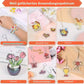 🔥Tidsbegränsad 50 % rabatt！✨DIY Shrinky Dinks nyckelringsset – kreativ barnaktivitet och perfekt som partygåva