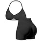 🥳2026 HOT SALE🥳💞50K+ SOLD!🥳💕 50% OFF! Halter Top & High-Waisted Shorts Set – Gentle tummy control, breathable seamless fabric. Butt‑shaping design, no roll‑down. Perfect for yoga or summer walks. 👙✨