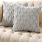 ✨ 50% RABATT! 🛋️ Mjukt Plysch Kuddöverdrag med Geometriskt Rombmönster – Lyxigt & Skönt Kuddfodral för Soffa & Säng 🤍