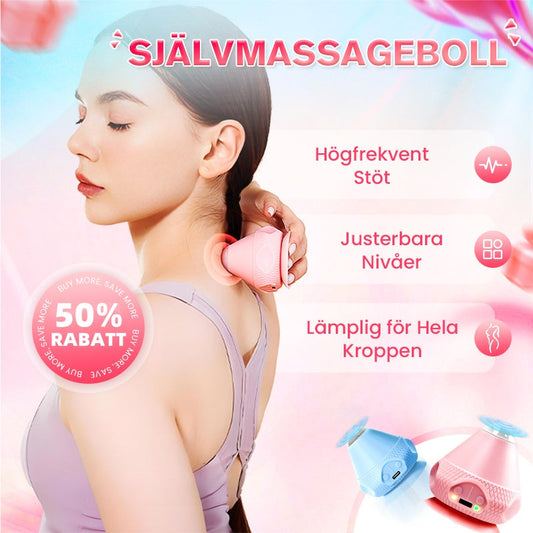 🔥 Triggerpunkt Självmassageboll med Sugkopp - Perfekt för att slappna av i muskler och kropp!