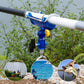 🎣 50 % RABATT NU! 🔒 Självlåsande tornställning för metspinne – 360° rotation & rostfritt stål för stadigt fiske ✨