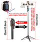 📸 50% RABATT NU! ✨ 180 cm Smart Selfiepinne med Ansiktsspårning – 360° Automatisk Följning, Mobil-stativ & Fyllnadsljus 🎬