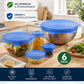 📢📢50 % RABATT !! ⏰ Silikonlock för matförvaring – 6-pack | Tätt & flexibelt