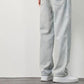 Ny produktlansering-Löst sittande raka jeans för män