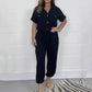 🌷2025 Ny försäljning🌷Kvinnors kortärmade utility jumpsuit