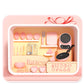 👧🏻 60% REA NU! 🎁 Mini-Köksleksak 22-delars Set - Äkta Ljud & Belysning, Perfekt Present för Barns Kreativa Lek 🍳✨