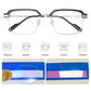 🔥Fashionable Anti-blue Light Square Myopic Glasses