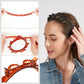 Flätad Hårband Clips