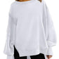 Överdimensionerade crewneck tröjor
