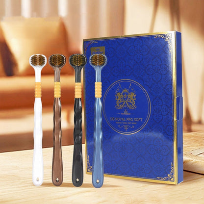 🔥Familjepresent - Tidsbegränsat erbjudande🦷 Trehuvudsrengöringstandborste med flera vinklar