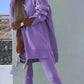 Hooded Sweatshirt & Jogger Leggings 2-delat set