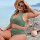 🩱Varm försäljning 49% RABATT👙Baddräkter med Magkontroll Blygsamma Högmidjade Bikini Set