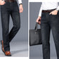 Herren Stretch Rak Passform Jeans