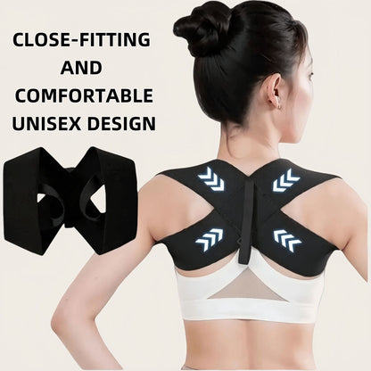 Osynlig ryggkorrigering Camelback korrigeringsbälte, Unisex rätande bälte