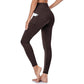 2025 VARM FÖRSÄLJNING 50% RABATT🌸Hög midja Butt Lifting Tummy Control Shaping Träningsleggings med sidoficka