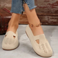 🔥Kvinnor Walking Bekväma Andas Knit Flats Skor