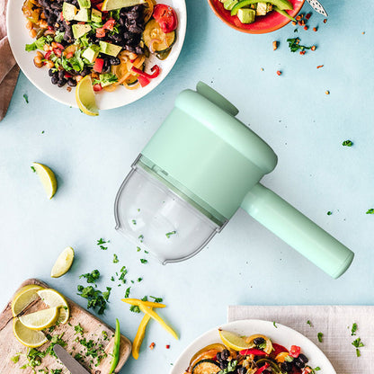 🥗 50 % RABATT NU! ⚡ Elektrisk handhållen grönsakshackare och hyvel – uppladdningsbar, kompakt & kraftfull – perfekt för sallader och wok 🍳