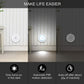 💡 50% RABATT! ✨ Uppladdningsbar Nattlampa med Rörelsevakt & Magnetfäste – Trådlös Smartbelysning 🌙