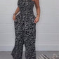 💖 SISTA DAGEN REA 50% RABATT💖Snygg jumpsuit med leopardtryck för kvinnor