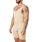 Tummy Control Slimming Shapewear i ett stycke för män