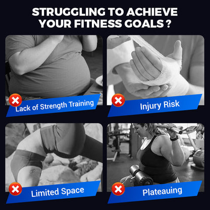 Motståndsband i naturlatex med 3 motståndsnivåer