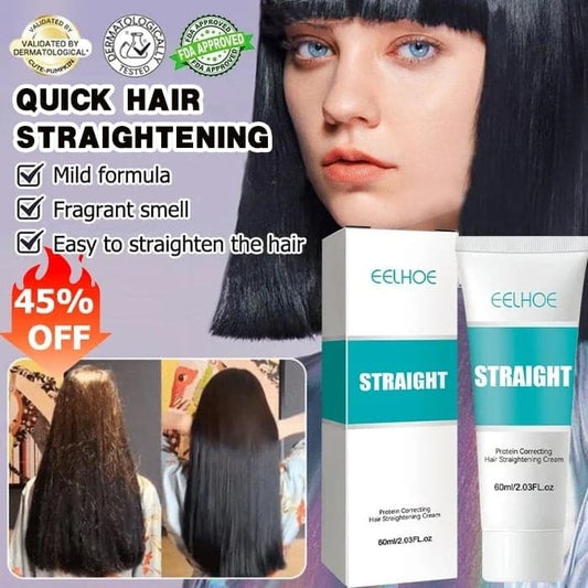 💞Silkes- och keratinbaserad utslätande kräm – Köp två, få en gratis!✨💇‍♀️