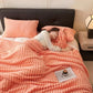 🛏️ 50% RABATT! ✨ Tjock Pläd i Kaninplysch & Mjölksammet – Ultramjuk, Varm & Lyxig Filt för Soffa & Säng ☁️