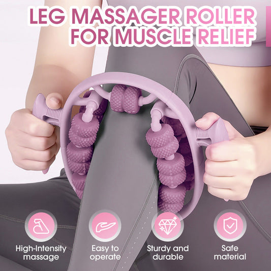 🔥 Benmassagerulle – ultimat muskelavlastning! 💆♀️✨