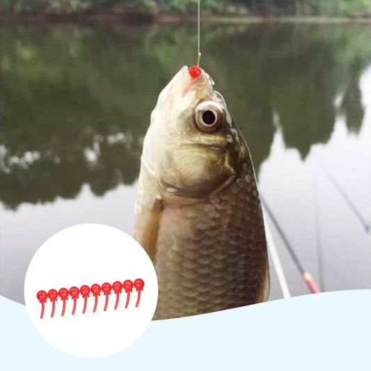 Mjukt flytande maskbete för fisk