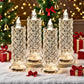 🕯️ 50 % RABATT NU! ✨ LED-kristallljus - Romantiska bordslampor för natt🎁