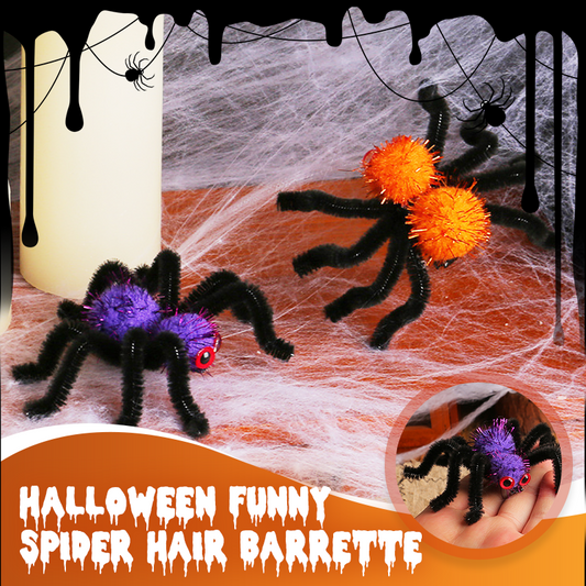 Halloween rolig spider hår hårspänne