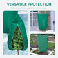 🌿 50 % RABATT NU! ❄️ Frysskydd vinterväxtöverdrag med dragkedja & dragsko – transparent fönster, hållbart & mångsidigt – perfekt för frostskydd av växter 🏠