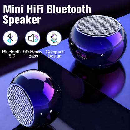 🔈🔈60% rabatt🔥Mini HiFi Bluetooth-högtalare🎤
