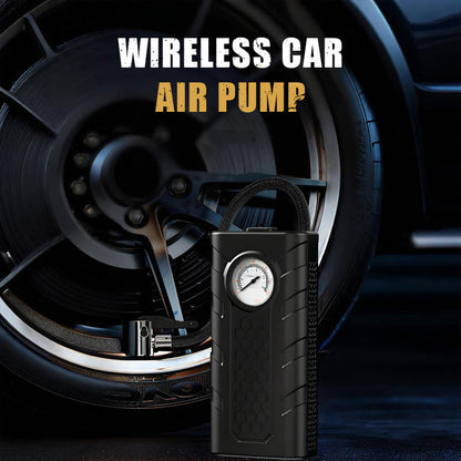 🚗Trådlös luftpump för bil