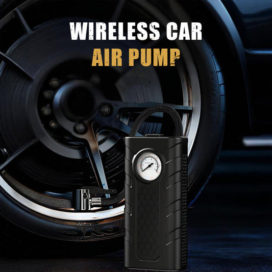 🚗Trådlös luftpump för bil