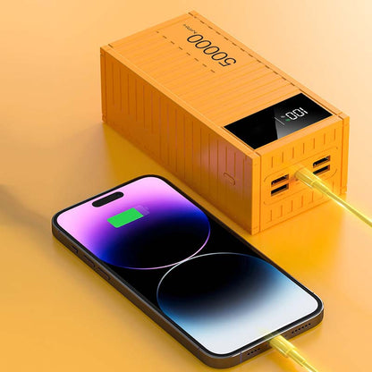🔥50 % rabatt så länge lagret räcker!🎉Snabbladdande powerbank med digital display