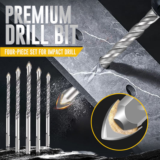 Universell Premium Borrsats (4-delad) för Slagborr